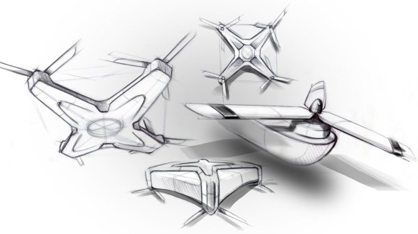 Схема вращения двигателей квадрокоптера