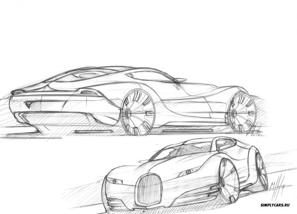 Эскиз автомобиля