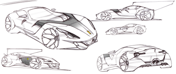Скетчи спорткаров