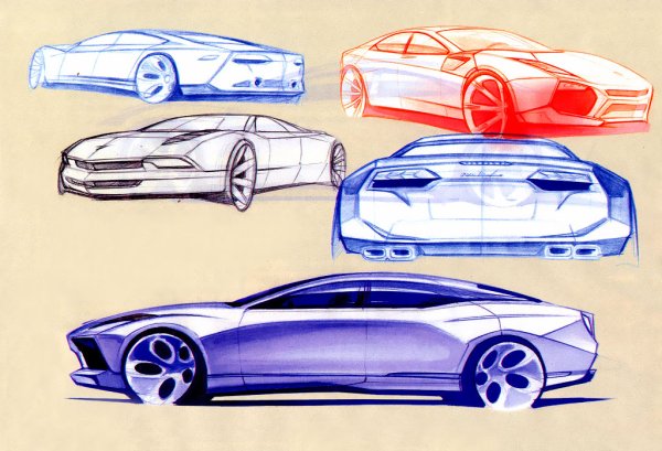 Машина рисунок