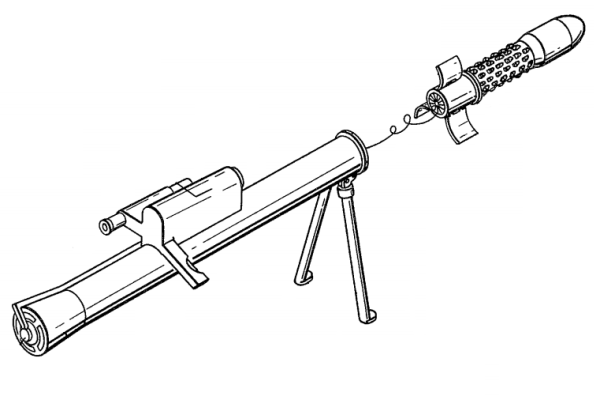 Раскраска гранатомет