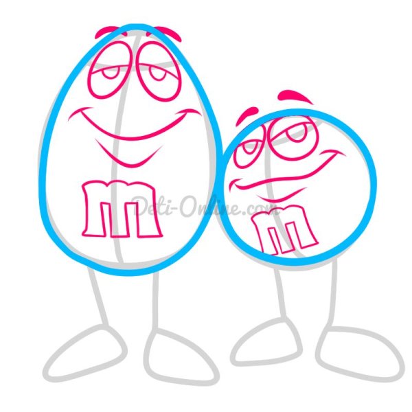 Ммдемс рисунок карандашом