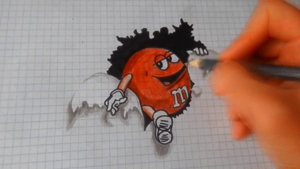 Эмемдемс рисунок карандашом