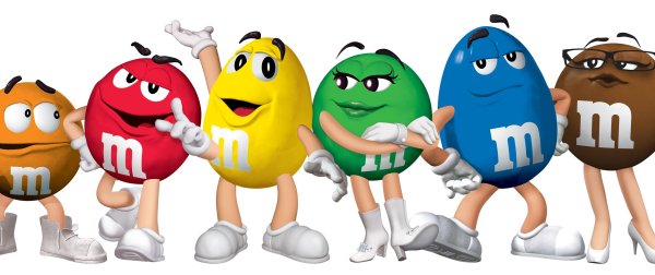 Раскраска m m's