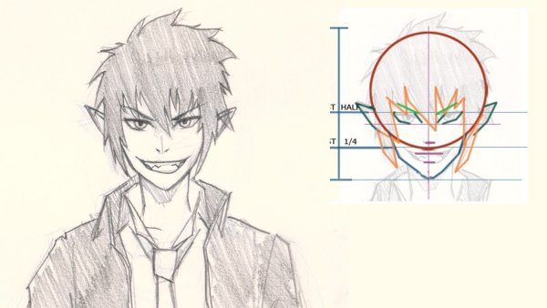 Как нарисовать аниме персонажа