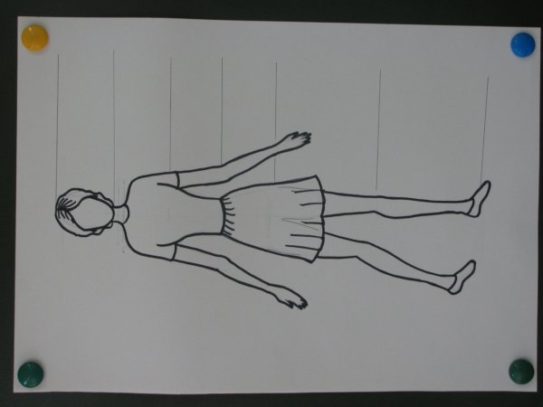 Рисование человека изо