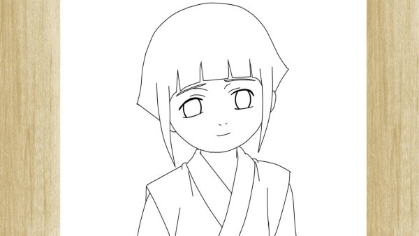 Хината нарисовать