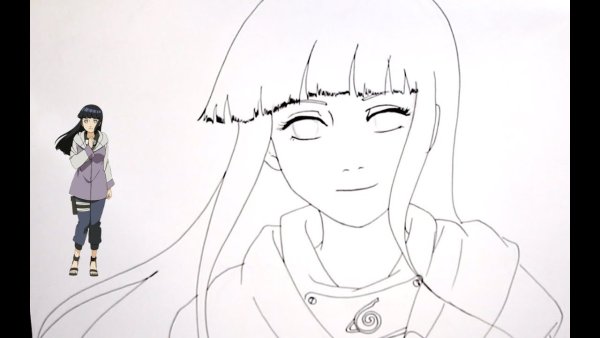 Нарисовать хинату