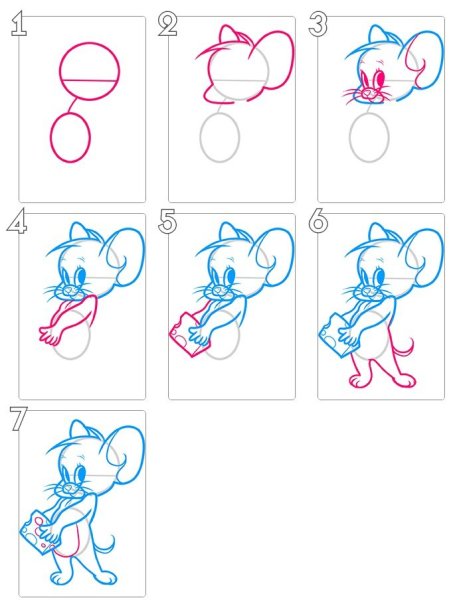 Красивые рисунки по этапно