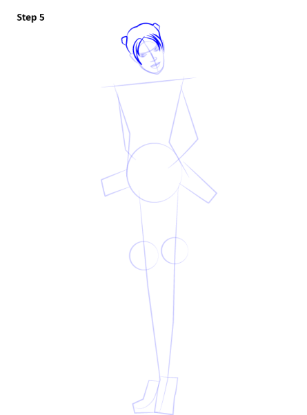 Рисуем Харли Квинн поэтапно для начинающих