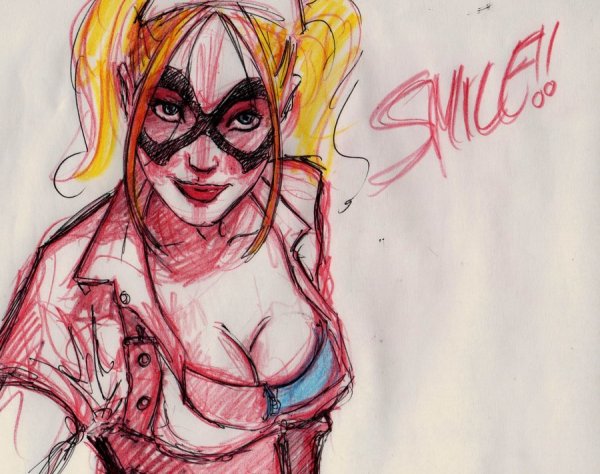 Нарисвоанная Харли Квин