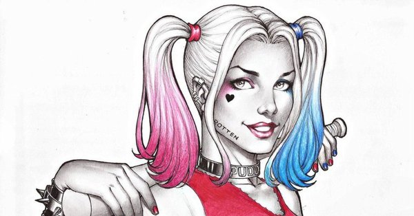 Carlos Braga Harley Quinn арт