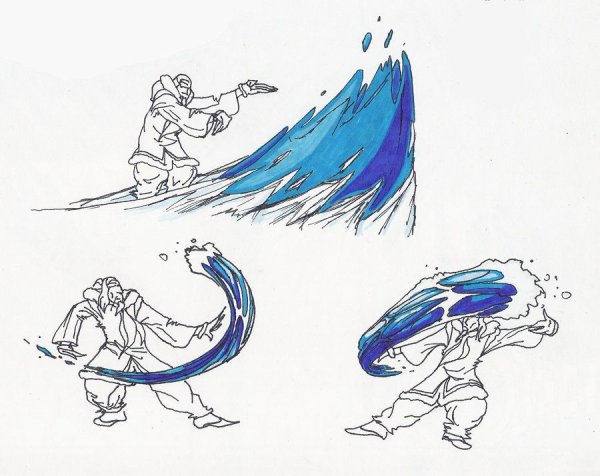 Аватар Легенда об Аанге референс