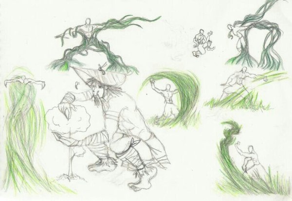 Наброски магии земли