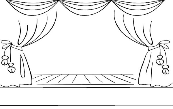 Сцена рисунок