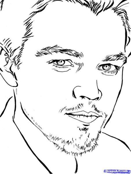 Портрет Леонардо ди Каприо