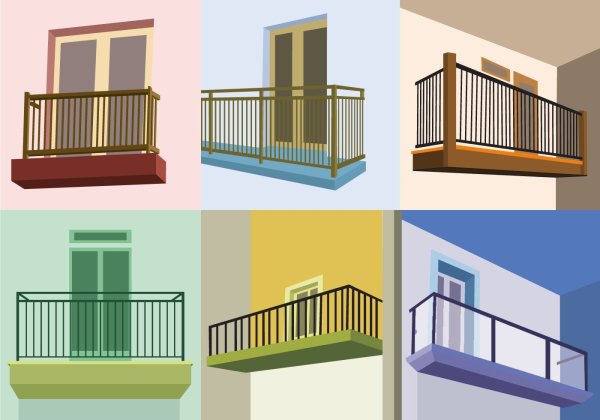 Балкон мультяшный