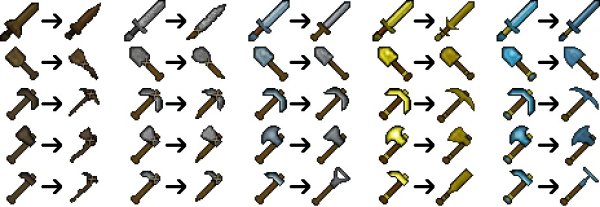 Инструменты из МАЙНКРАФТА С модами