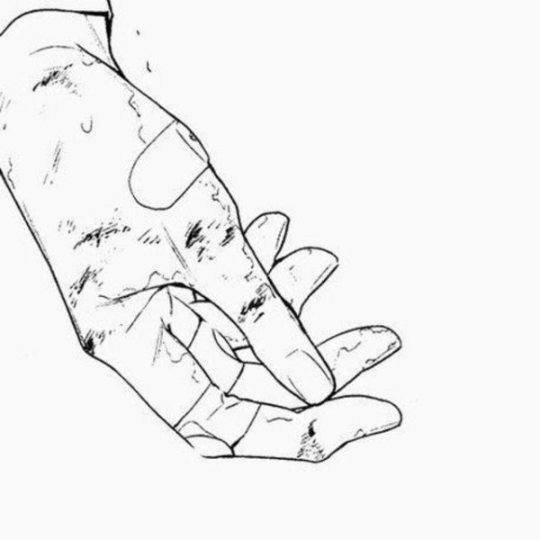 Наброски рук с сигаретой