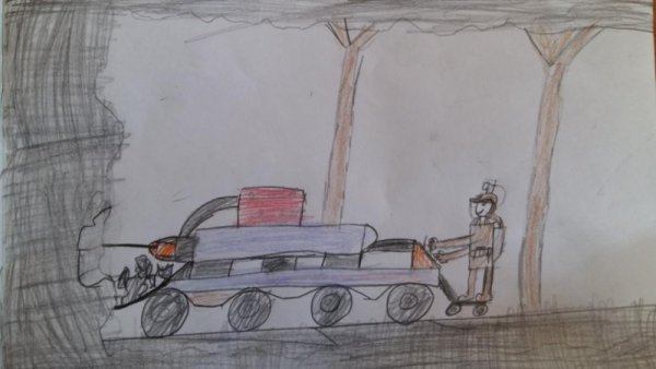 Шахтер контурный рисунок