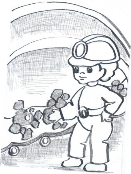 Охрана труда Шахтера глазами детей