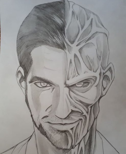 Люцифер Морнингстар скетч