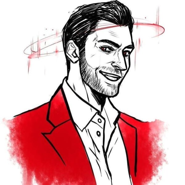 Люцифер Морнингстар скетч