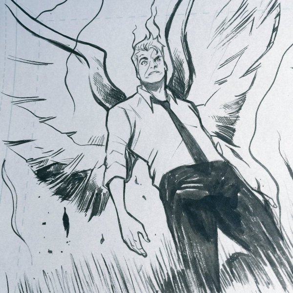 Люцифер Морнингстар и Михаил