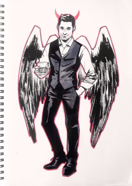 Сверхъестественное и Люцифер Морнингстар