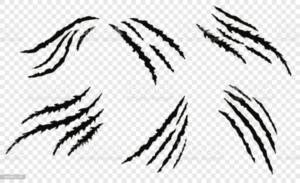 Тату царапины эскиз