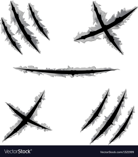 Царапины когтей