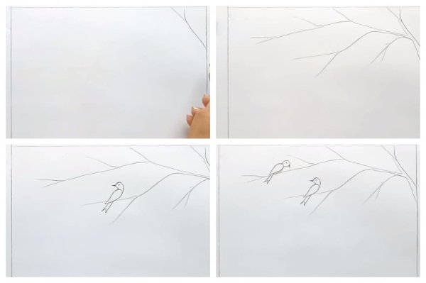 Поэтапное рисование пейзажа карандашом