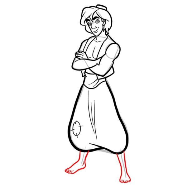 Аладдин карандашом