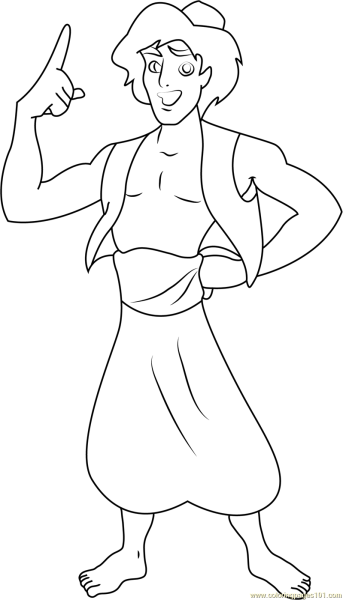 Алладин поэтапно