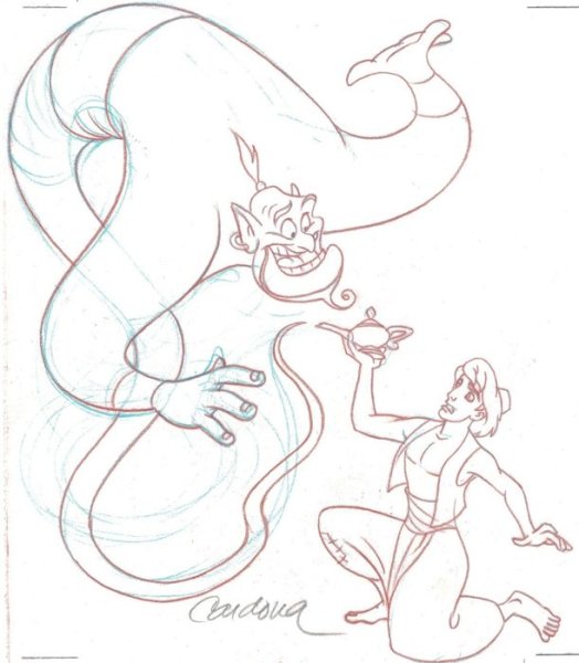 Новогодние раскраски алладин