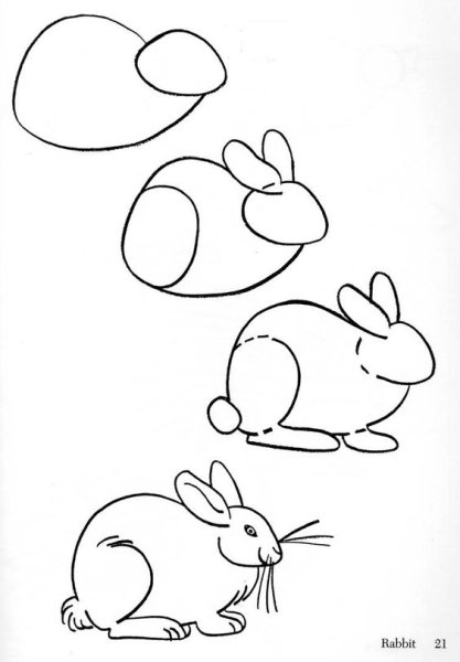 Рисование животных для детей