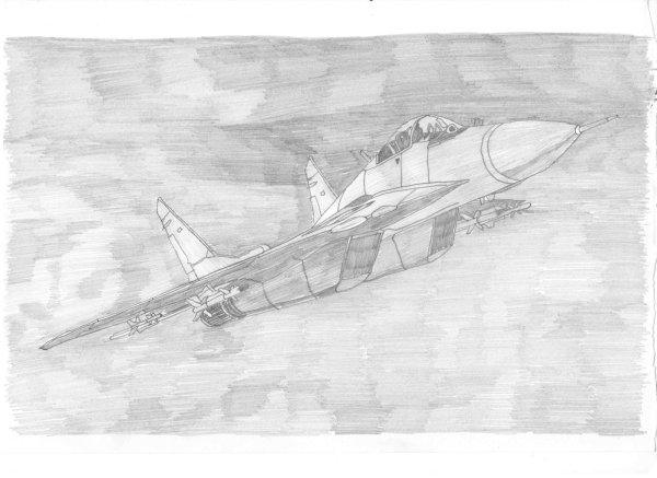 Миг 31 рисунок