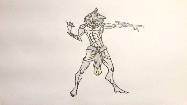 Рисунок Анубиса