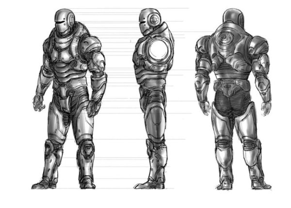 Киборг скетч