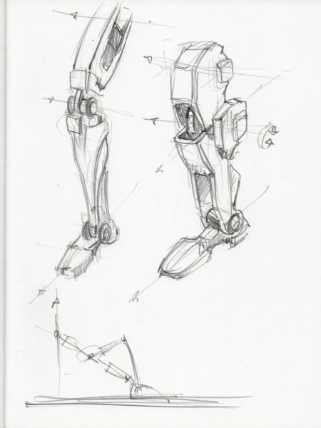 Экзоскелет чертежи