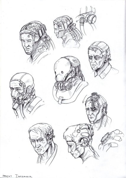 Концепт арт Наброски