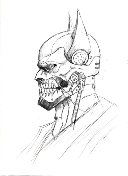 Киберпанк карандашом