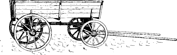 Телега карандашом