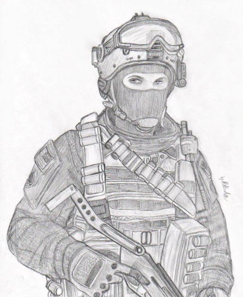 Рисунки гоуст мв2