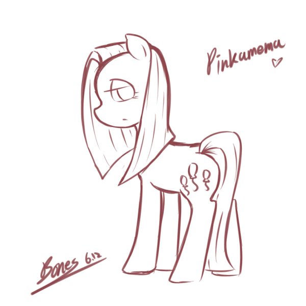 Пинкамина Диана Пай раскраска