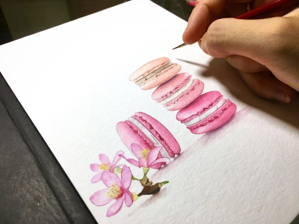 Идеи для рисунков макоронс