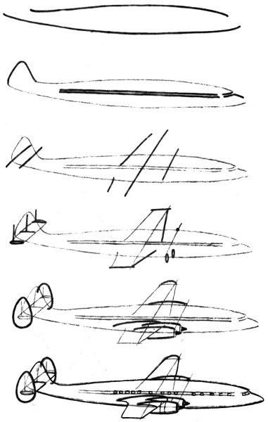 Зарисовки самолетов