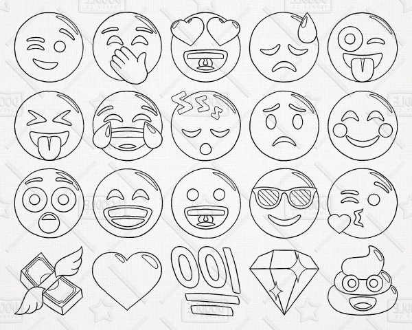 Раскраски Стикеры