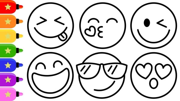 Emotions Coloring for Kids