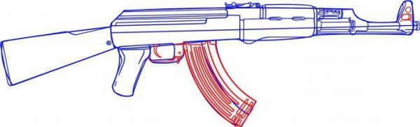 Поэтапное рисование автомата